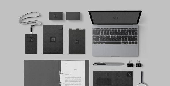 Мокап для продукта на тему графика