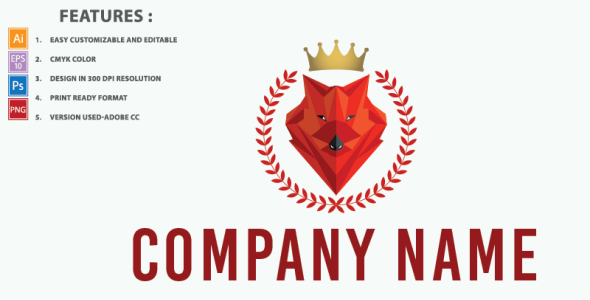 Шаблон логотипа на тему графика