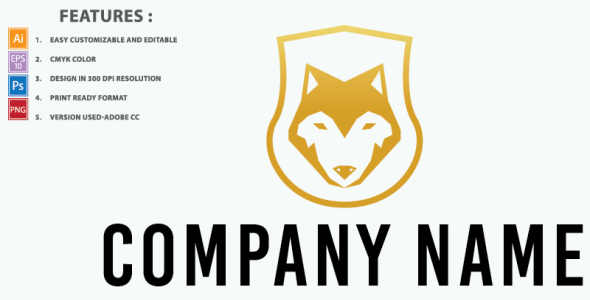 Шаблон логотипа на тему графика