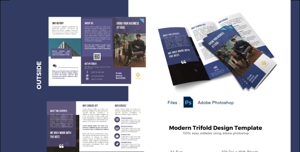 PSD шаблон на тему графика