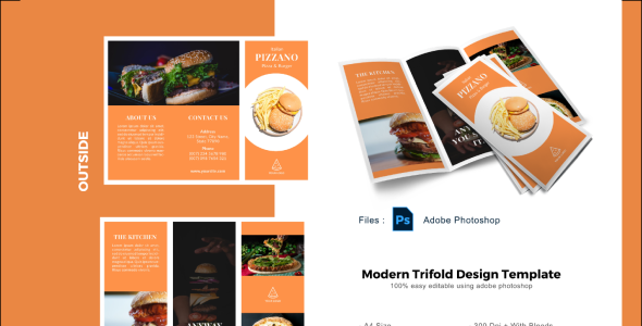 PSD шаблон на тему графика