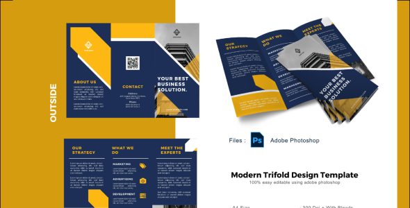 PSD шаблон на тему графика