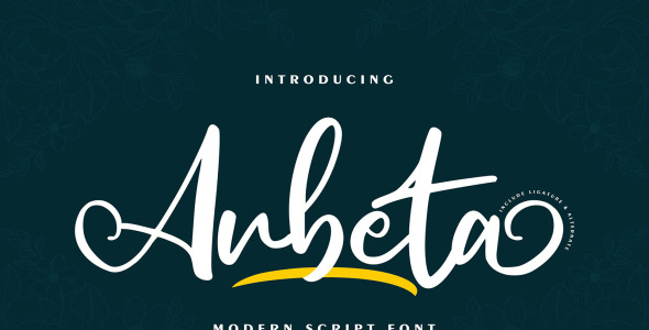 Шрифт на тему графика