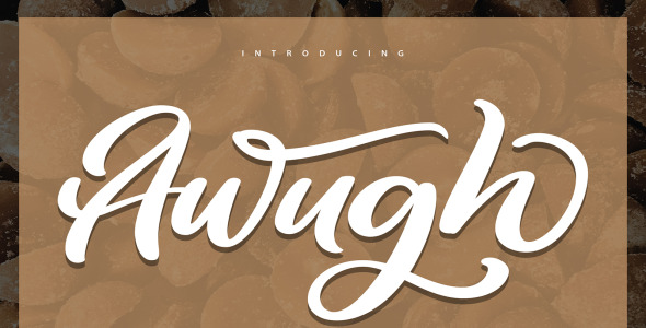 Шрифт на тему графика