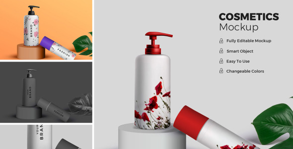 Мокап для продукта на тему графика