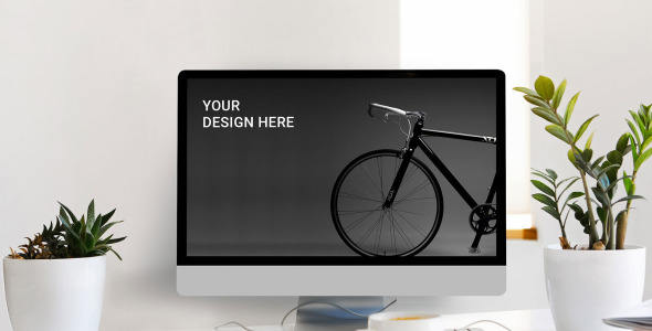 Мокап для продукта на тему графика