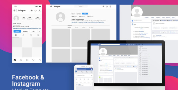 Мокап для продукта на тему графика