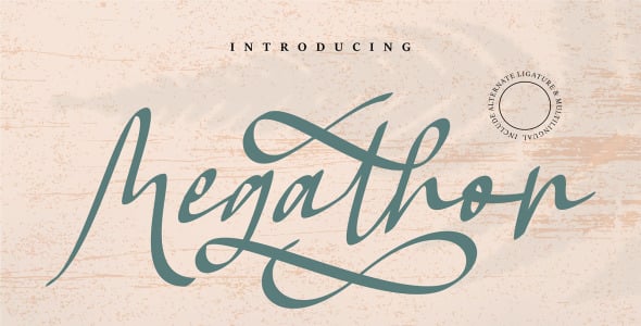 Шрифт на тему графика