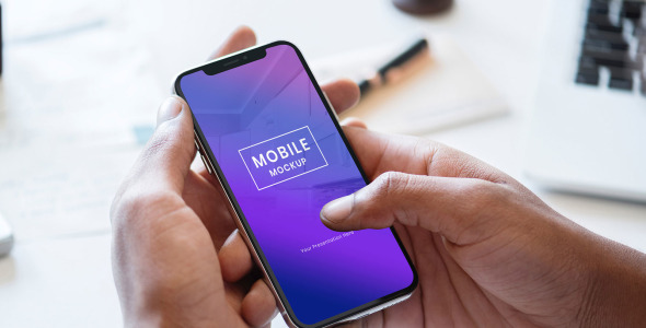 Мокап для продукта на тему графика