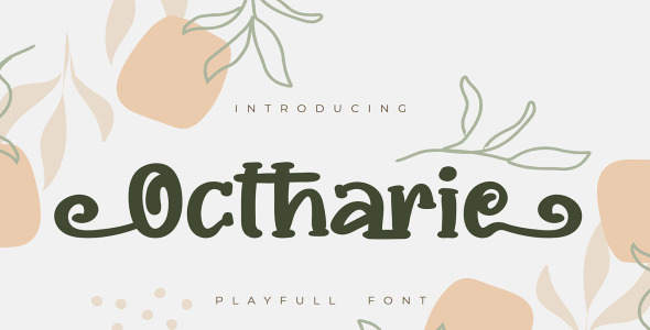 Шрифт на тему графика