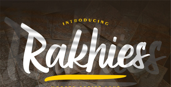 Шрифт на тему графика