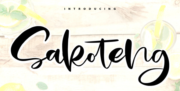 Шрифт на тему графика