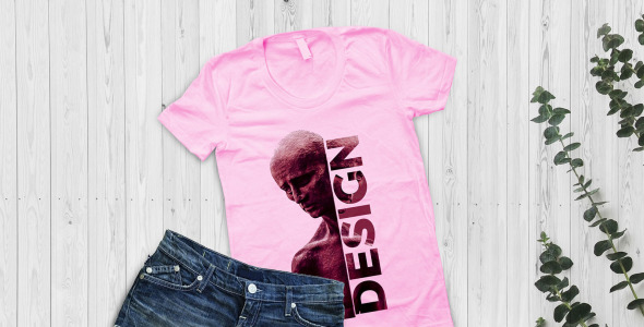 Мокап для продукта на тему графика