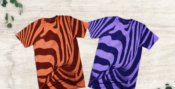 Мокап для продукта на тему графика