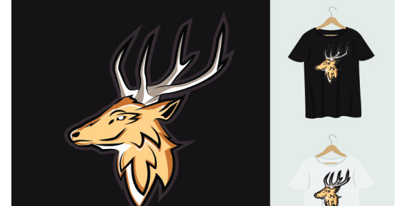 Шаблон логотипа на тему графика