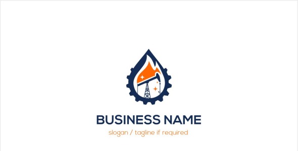 Шаблон логотипа на тему графика