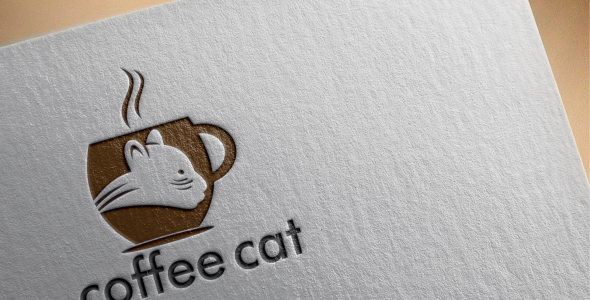 Шаблон логотипа на тему графика