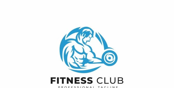 Шаблон логотипа на тему графика