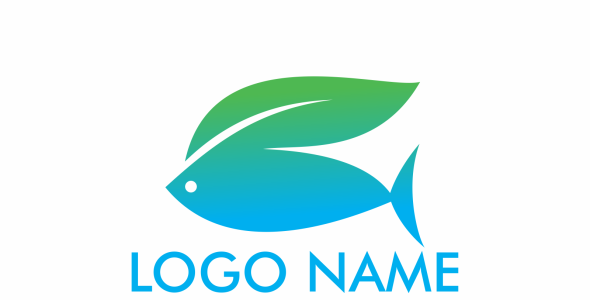 Шаблон логотипа на тему графика