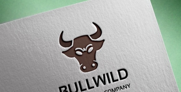 Шаблон логотипа на тему графика