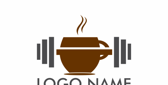 Шаблон логотипа на тему графика