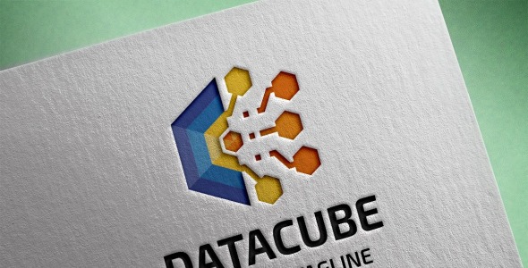 Шаблон логотипа на тему графика