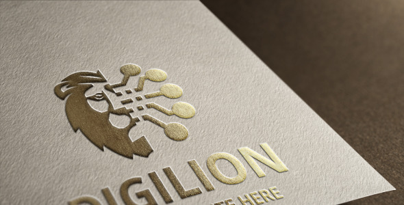 Шаблон логотипа на тему графика