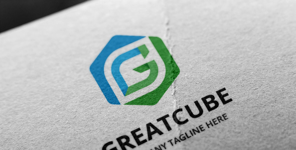 Шаблон логотипа на тему графика