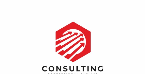 Шаблон логотипа на тему графика