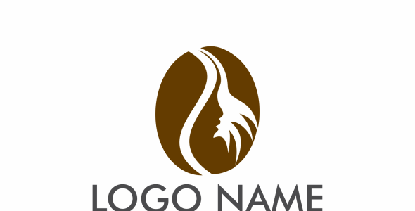 Шаблон логотипа на тему графика