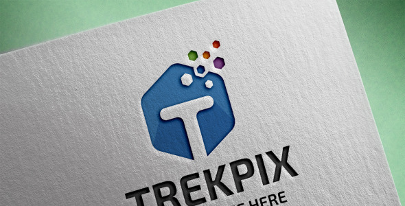 Шаблон логотипа на тему графика