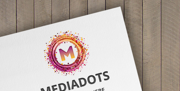 Шаблон логотипа на тему графика