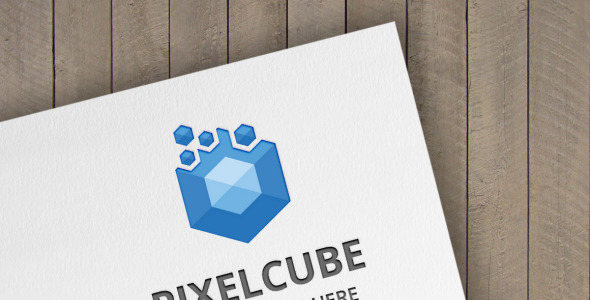 Шаблон логотипа на тему графика