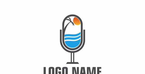 Шаблон логотипа на тему графика