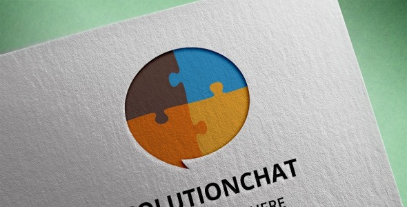 Шаблон логотипа на тему графика