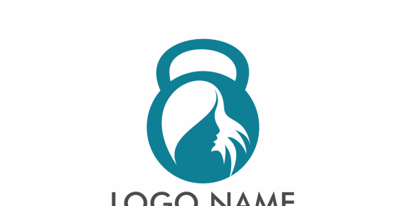 Шаблон логотипа на тему графика