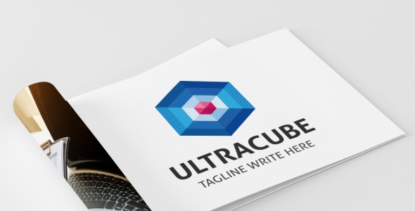 Шаблон логотипа на тему графика