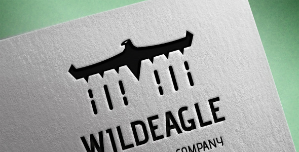 Шаблон логотипа на тему графика