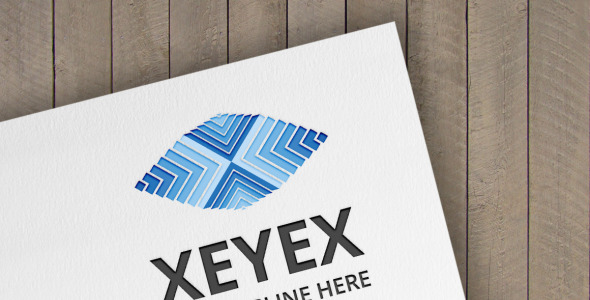 Шаблон логотипа на тему графика