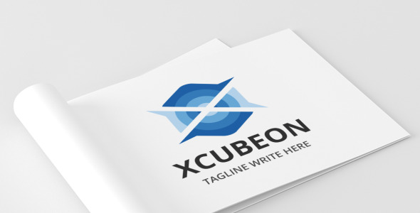 Шаблон логотипа на тему графика