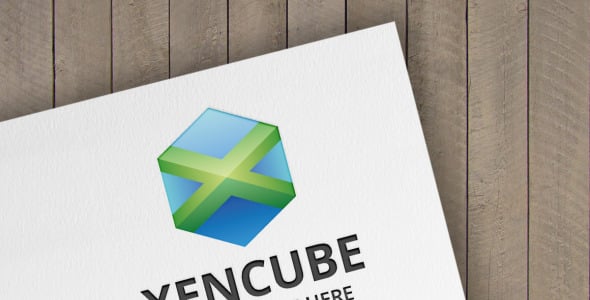 Шаблон логотипа на тему графика