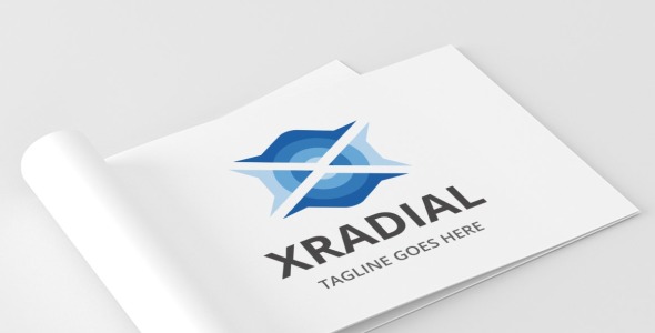 Шаблон логотипа на тему графика