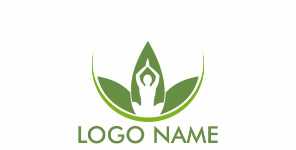 Шаблон логотипа на тему графика