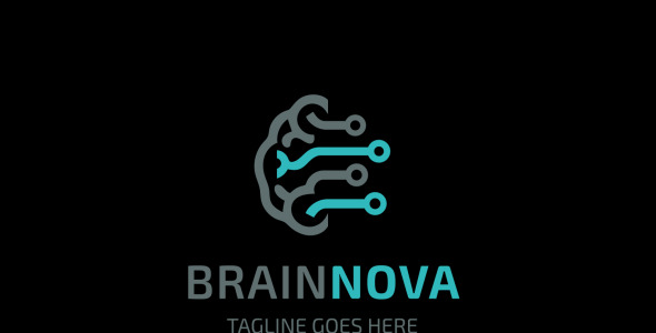 Шаблон логотипа на тему графика