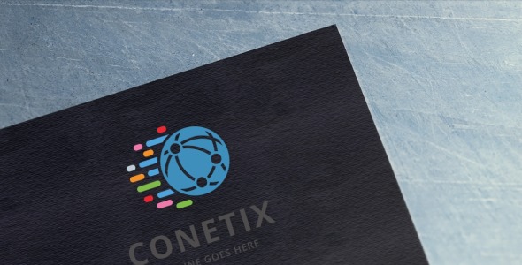 Шаблон логотипа на тему графика