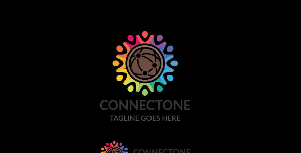 Шаблон логотипа на тему графика