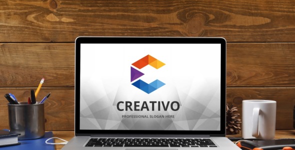 Шаблон логотипа на тему графика