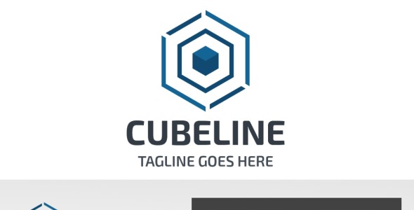 Шаблон логотипа на тему графика