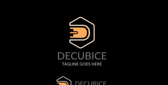 Шаблон логотипа на тему графика