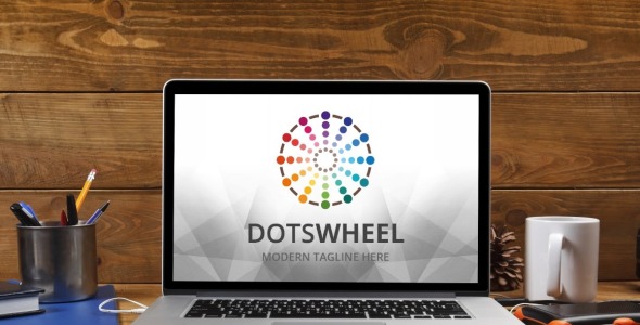 Шаблон логотипа на тему графика